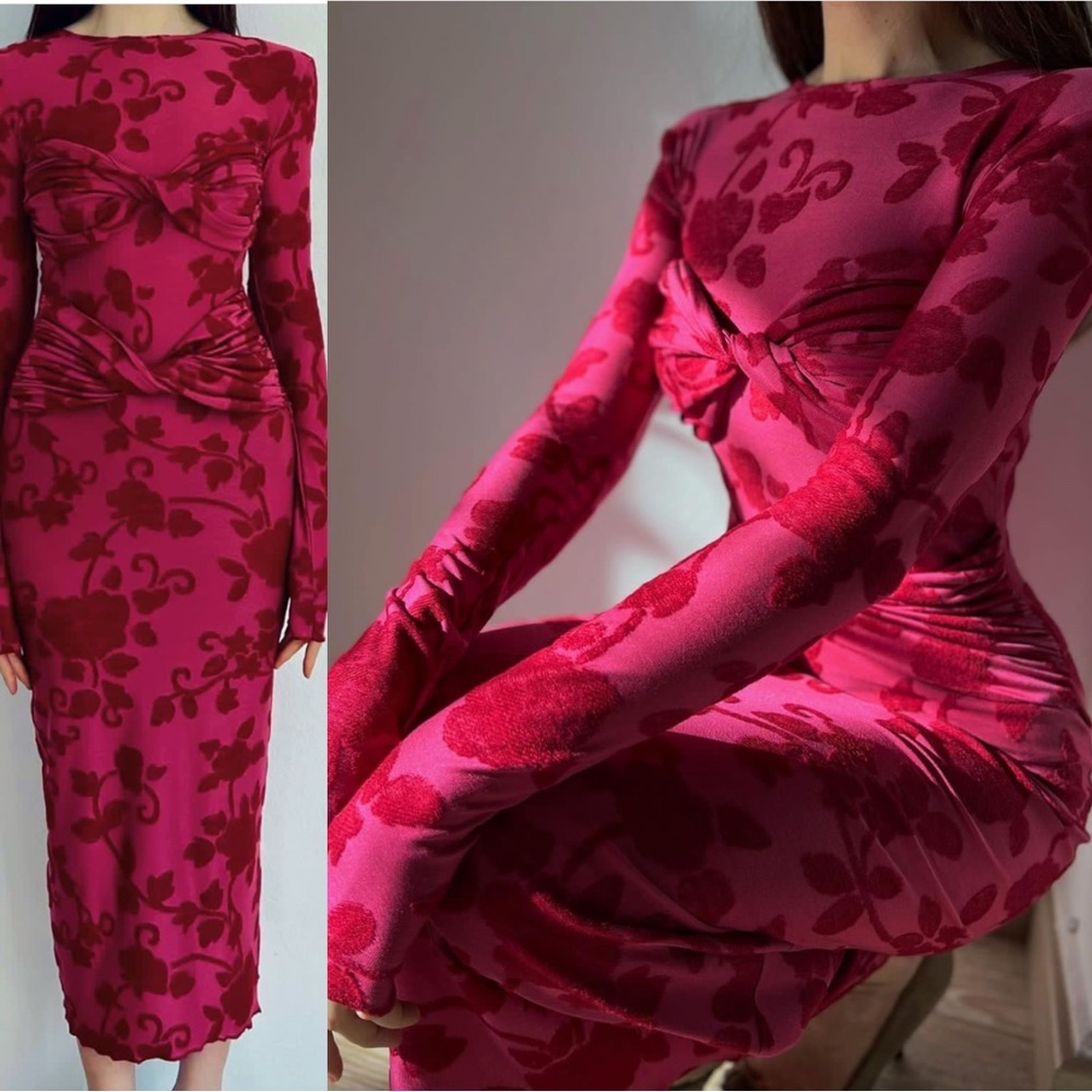 Custom Made Designer Dress - Picture 3 of 12